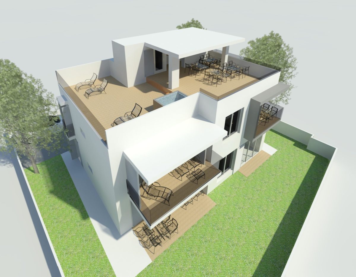 PROJECT FOR A VACATION RENTAL HOUSE IN ZADAR